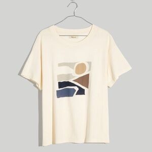 Madewell Coastal Drive Softfade Cotton Oversized Tee
Antique Cream
Size Large